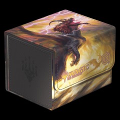 Magic the Gathering Deck Case: sidewinder 100+ Xenoskin MTG - Tarkir: Dragonstorm 8 [Stormscale Scion]